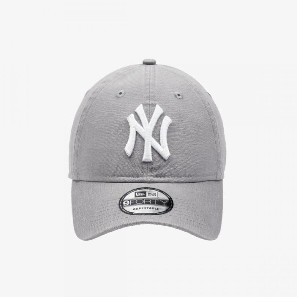 New Era Mlb New York YankeeS Duck CanvaS UnStructured Ball Cap Grey 14561853 S