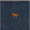 Maison Kitsune Mm00415ww5023 0042 Profile Fox Embroidery Workwear Mens Shirt