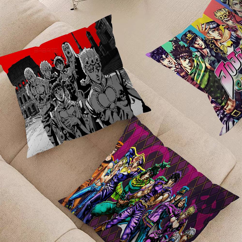 Carpet J-Jojos Bizarre Cushion Cover Decorative Pillow Sofa Home Decor Case Pillow Cases