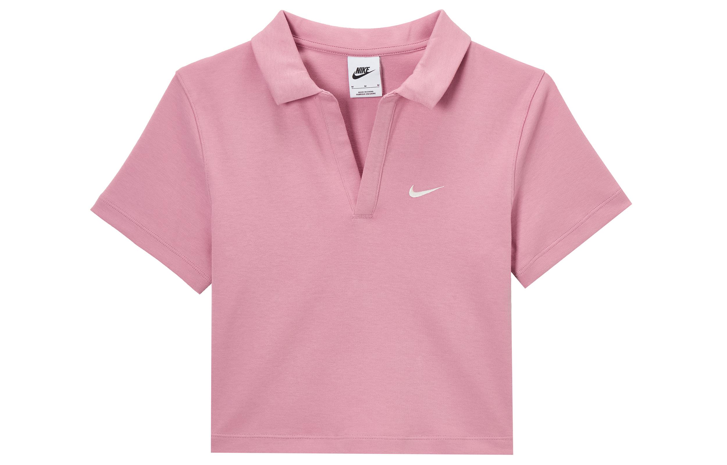 Nike Sportswear Essentials Polo Shirt Women s Pink DV7885-699 M