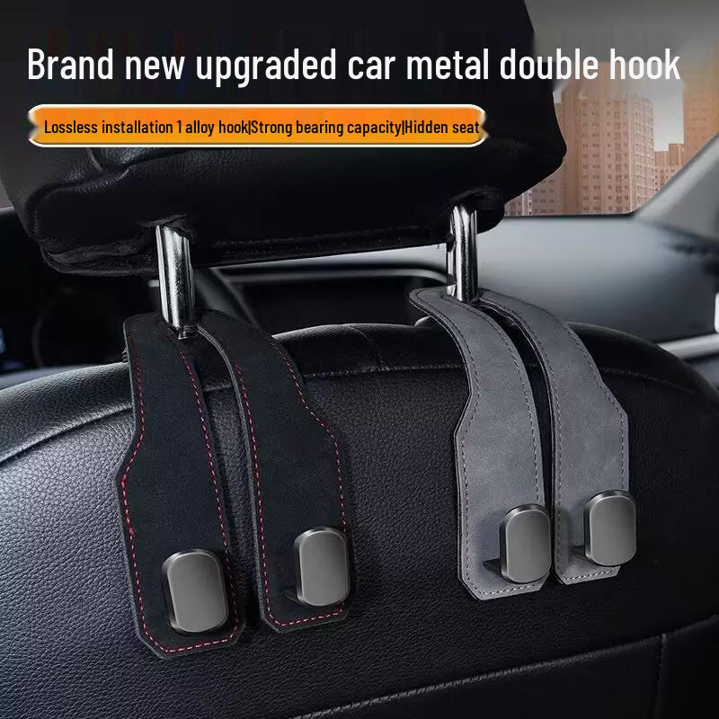 Multifunctional Suede Car Seat Back Hook