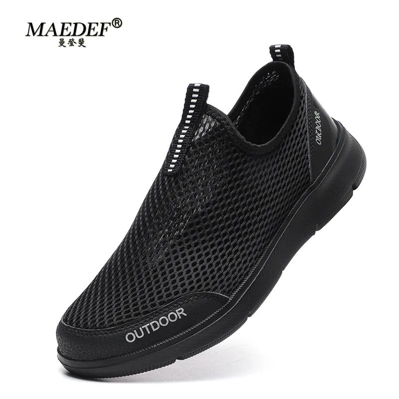 MAEDEF Shoes for Men Summer Casual Shoes Man Breathable Male Sneakers Lightweight Comfortable Mens Trainers Men's Running Shoes