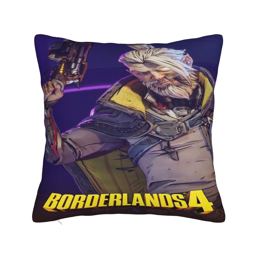 Trendy Sofa Borderlands 4 Game Decor Pillowcases Merch Pillow Cover Square Multi-Size