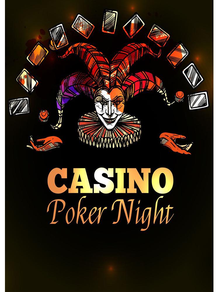 

Vintage Casino Royale Poker Gambling Posters Canvas Painting Poker Night Dice Poker Chips Wall Picture for Bar Club Home Decor 70x100cm No Fram