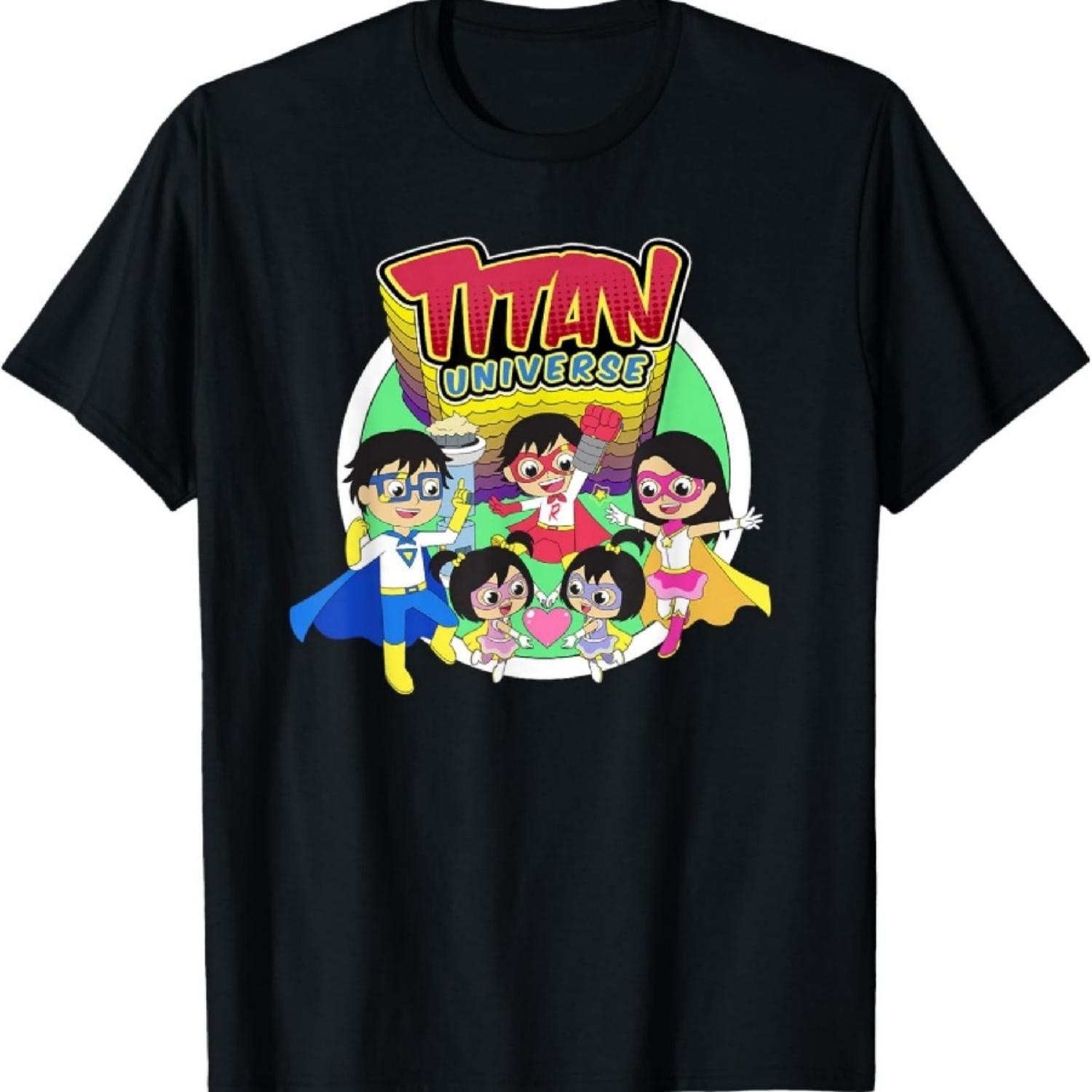 

Ryan s World Titan Universe Ryan and Family T-Shirt XXXXXL чорний
