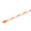 Felt Star Feather Teaser Stick Colorful Soft Hairball Star Cat Teaser Stick for Home Yellow