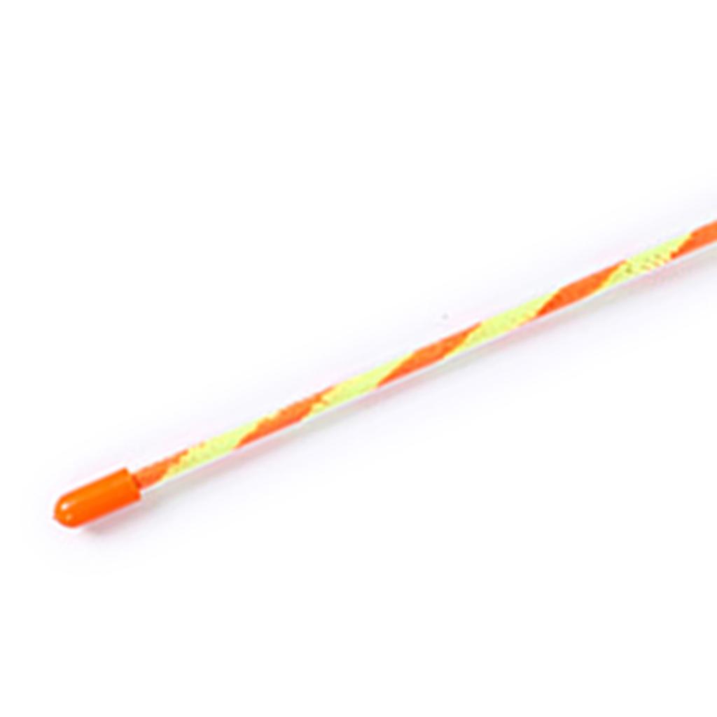 Felt Star Feather Teaser Stick Colorful Soft Hairball Star Cat Teaser Stick for Home Yellow