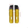 1 Pair of Motorcycle Rear Footrests Anti Slip Easy To Install Replaces Sturdy Motorbike Rest Pedals
