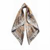 90cm Trendy Paisley Silk-Style Headscarf for Women - European American Design