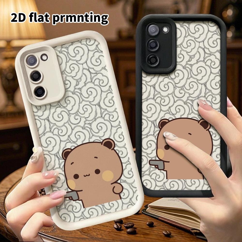 Phone Case: 2D Flat Samsung Galaxy A34 A35 M05 M06 S20 S22 S21 FE Plus 5G Protective Case, Cute and Gentle, Christmas and Halloween Gift