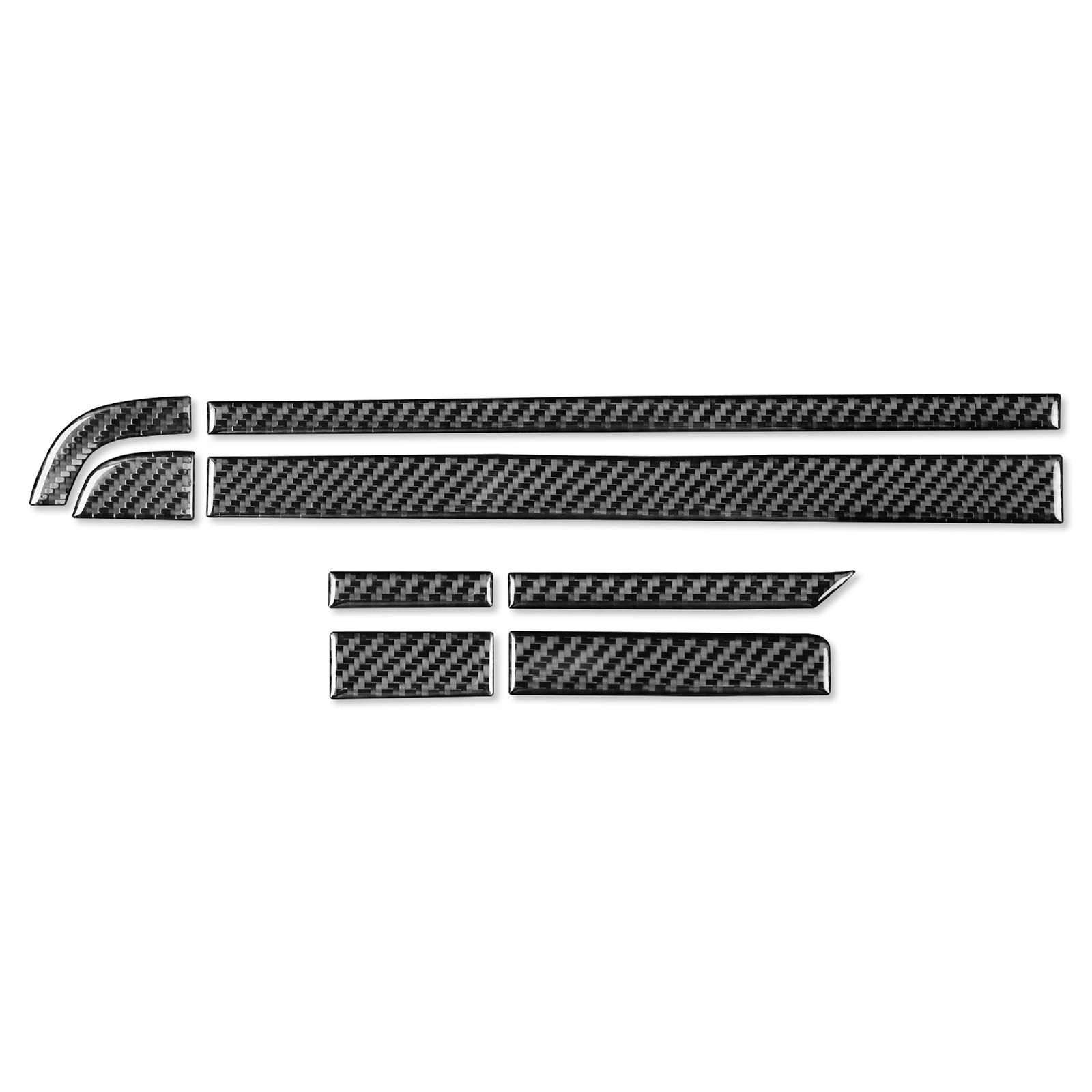 Carbon Fiber Dashboard Glove Cover Trim for Porsche 718 Cayman 982 2017-2025