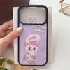 Pink Rabbit Cartoon Phone Case for iPhone 16/17 Air/13 Pro Max/12 - Magnetic, Cute Design