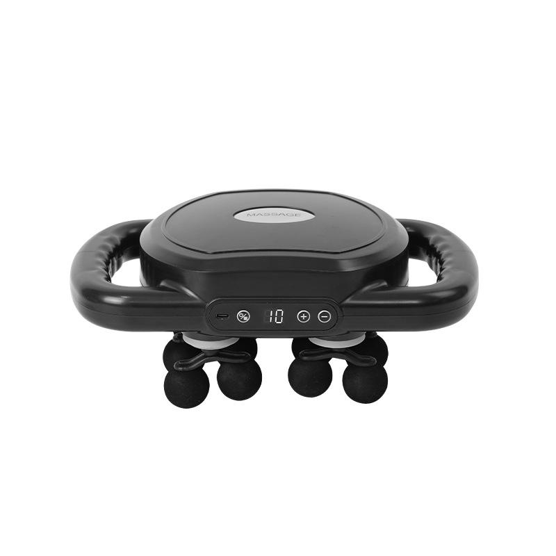 Multi-Functional Six-Head Massager Gun for Muscle Relaxation and Physiotherapy 6-Head Full Muscle Relaxation