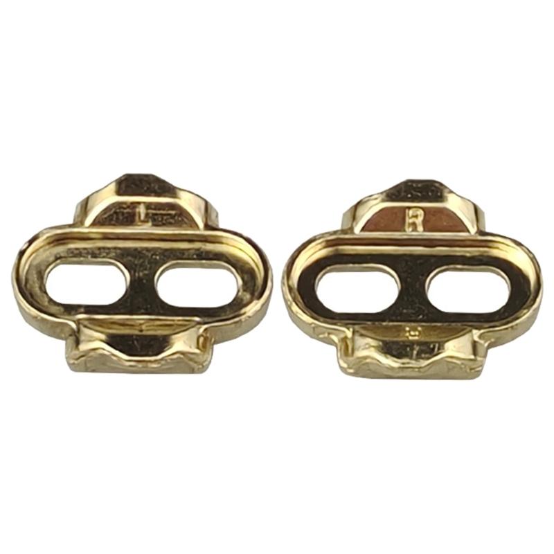 Bicycles Cleats Cycling Cleats with Screw and Wrench Bike Pedal SPD Shoes Adapter Cleats Locking Plate Easy To Install