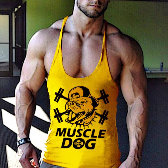 Fitness Vest Muscle Dog Sports Fashion 
