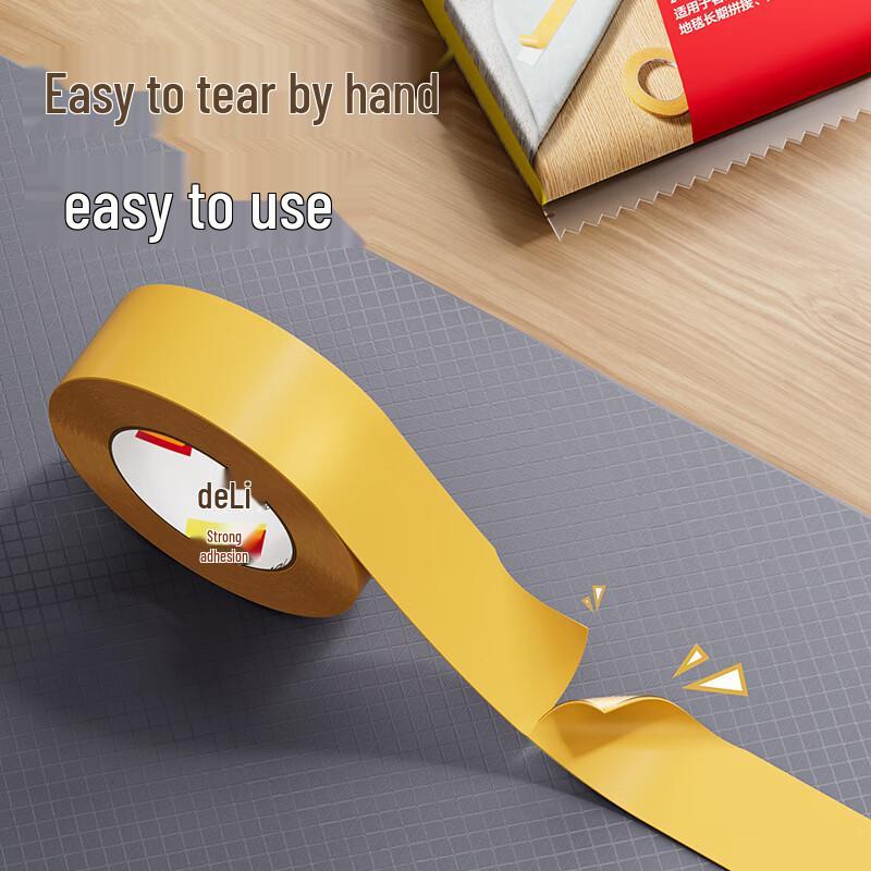 Deli 30803 Windproof Double-Sided Cloth Tape