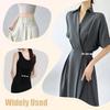1/2Pcs Adjustable Waist Cinchers Retro Alloy Brooches for Women Shawl Collar Clips Scarf Clasp Anti-Slip Fixing Fashion Accessories