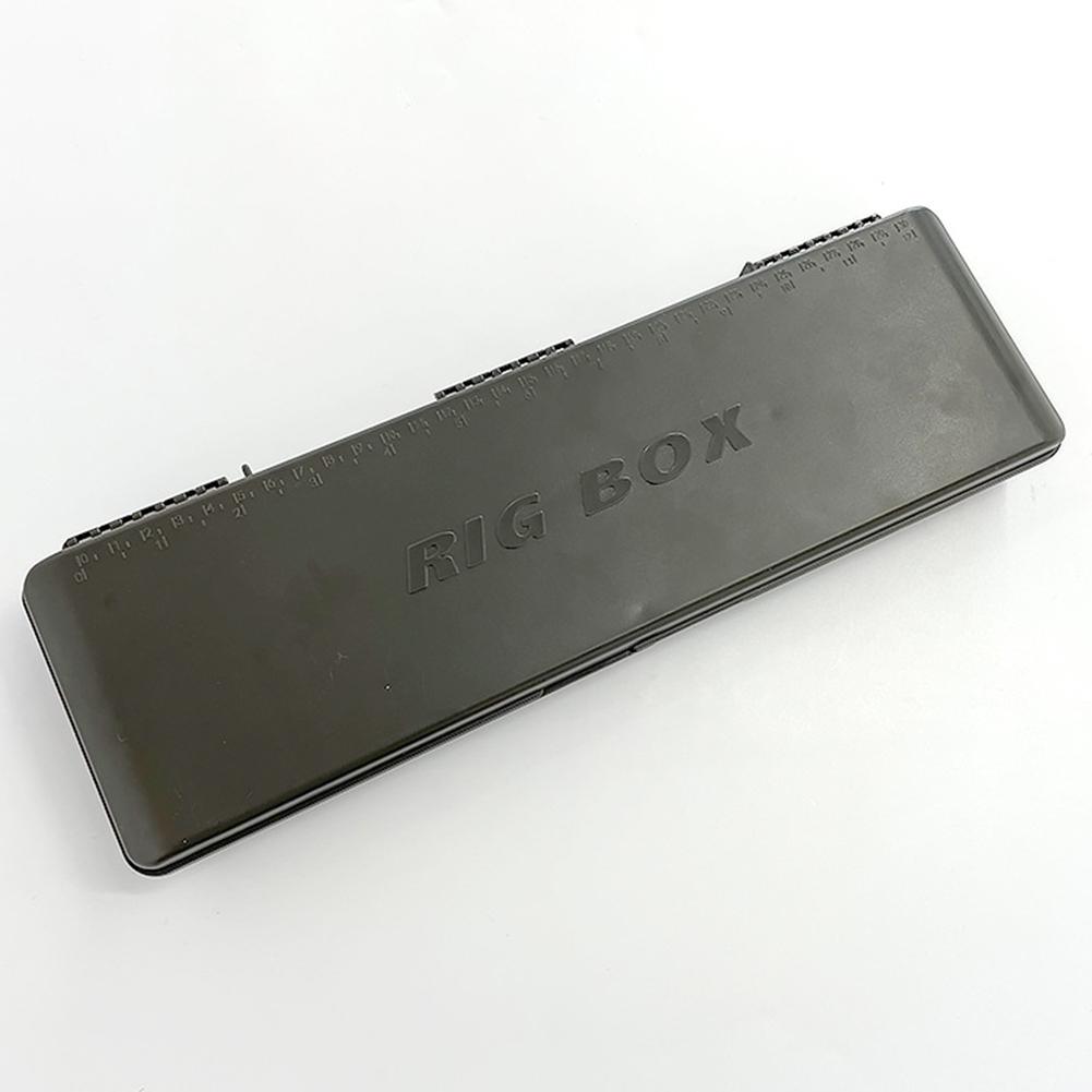 Large Rig Safe Plastic Rig Magnetic Fishing Storage Box  carp fishing box 34.5cm
