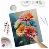 Massido Paint By Numbers Flowers