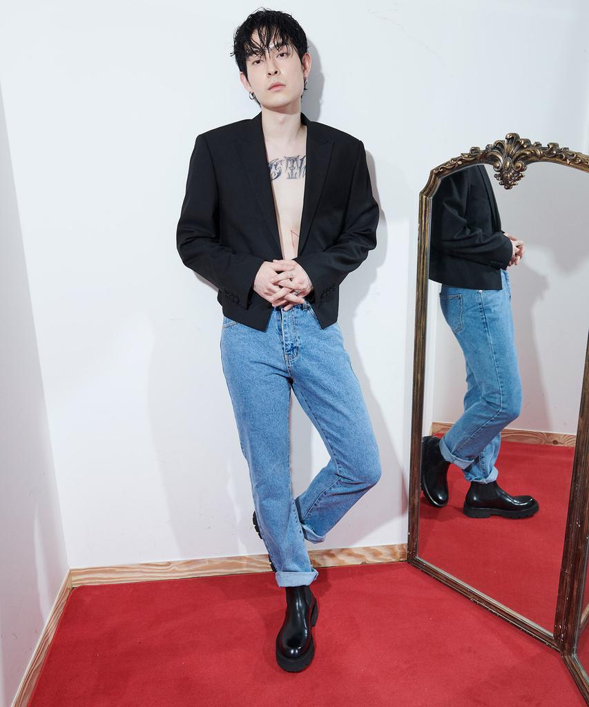 Awesomebee [Awsb] Chelsea Boots Roy Asb401