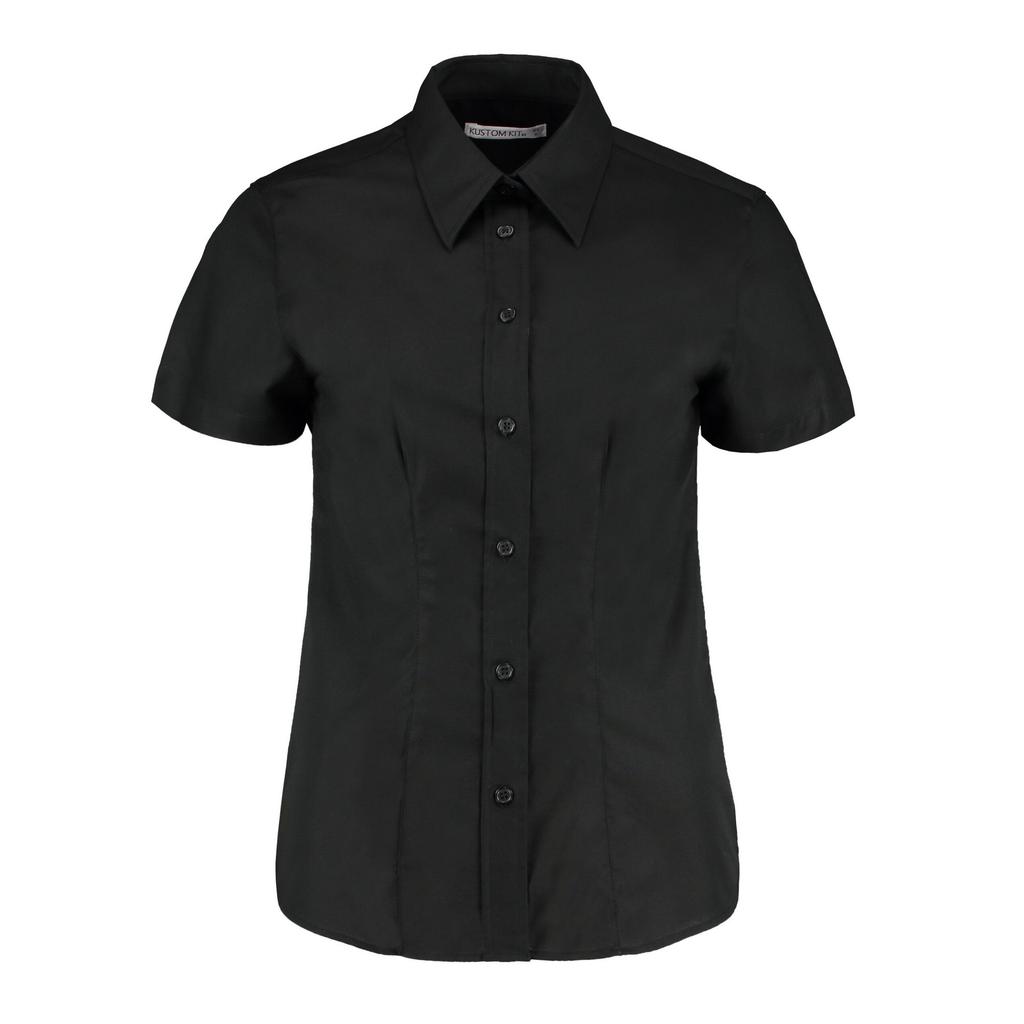 Kustom Kit Womens/Ladies Short Sleeve Workwear Oxford Shirt