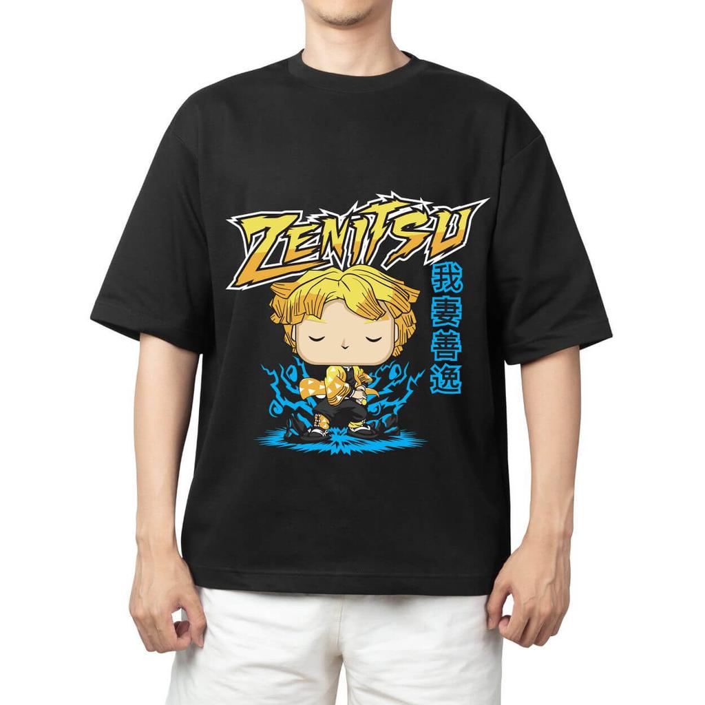 Demon Slayer Giyuu Tomioka Water Breathing Anime Print T Shirt Men 2026 Summer Casual Streetwear Oversized Cotton Tees Japanese