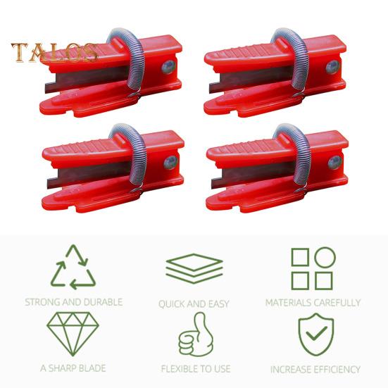 5/10 Pcs Picking Tools Spring Sharp Blade Fruit Picker Reduce Hand Fatigue Portable Gardening Thump Vegetable Cutter Garden Leaf Trimming Tool