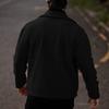 New Autumn Woolen Solid Color Coat for Men, Loose Casual Jacket