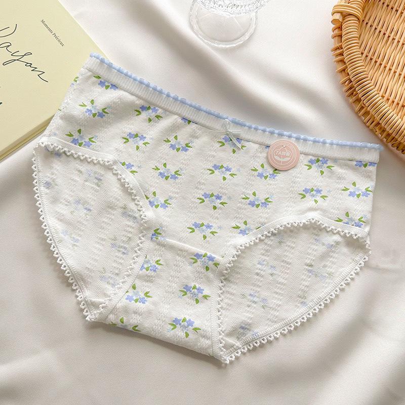 

Антибактериальные Дышащие Милые Трусики с Карманами на Талии и Бедрах Студенческие Треугольные Женские Трусики XL