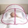 Foldable Pop-Up Bed Mosquito Net With Zipper Breathable Folding Mosquito Net Insect Protection No Installation Required