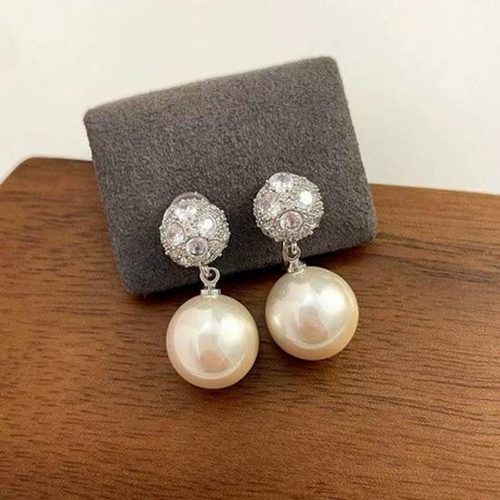 

Универсальные клипсы для ушей с жемчугом 12 мм без прокола - Минималистичные и безболезненные