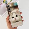 Cute Flower Cat Painted Case For Realme 10 / Realme 10 Pro / Realme 10 Pro+ Soft Silicone TPU Cover For Realme10 4G 10Pro Plus