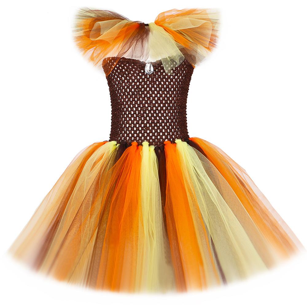 Halloween Costumes Girls Kids Tutu Dress Children Cosplay Outfit Christmas Carnival Party