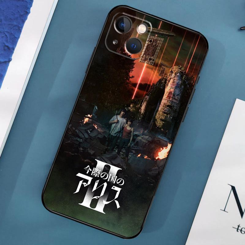

Hot Alice In Borderland Case For iPhone 16 15 11 12 13 14 Pro Max 12 13 Mini X XS Max XR Plus Cover Coque iPhone 15 Pro