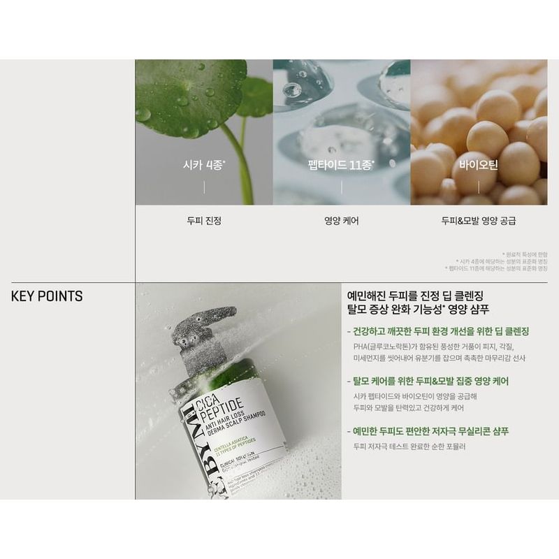 SOME BY MI Cica Peptid Anti Haarausfall Derma Kopfhaut Shampoo