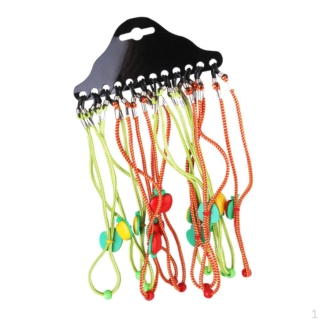 

Регулируемый ремень для крепления очков, упаковка из 12 шт., нескользящий, держатель для солнцезащитных очков