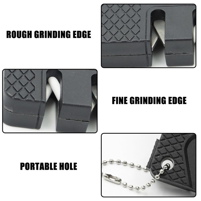 Portable Daggers Sharpener Multifunctional Outdoor Camping Daggers Sharpening Tool Hunting Kitchen Daggers Whetstone