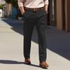 Men’s Slim Fit Wrinkle-Resistant Trousers: Formal/Casual, Spring/Autumn