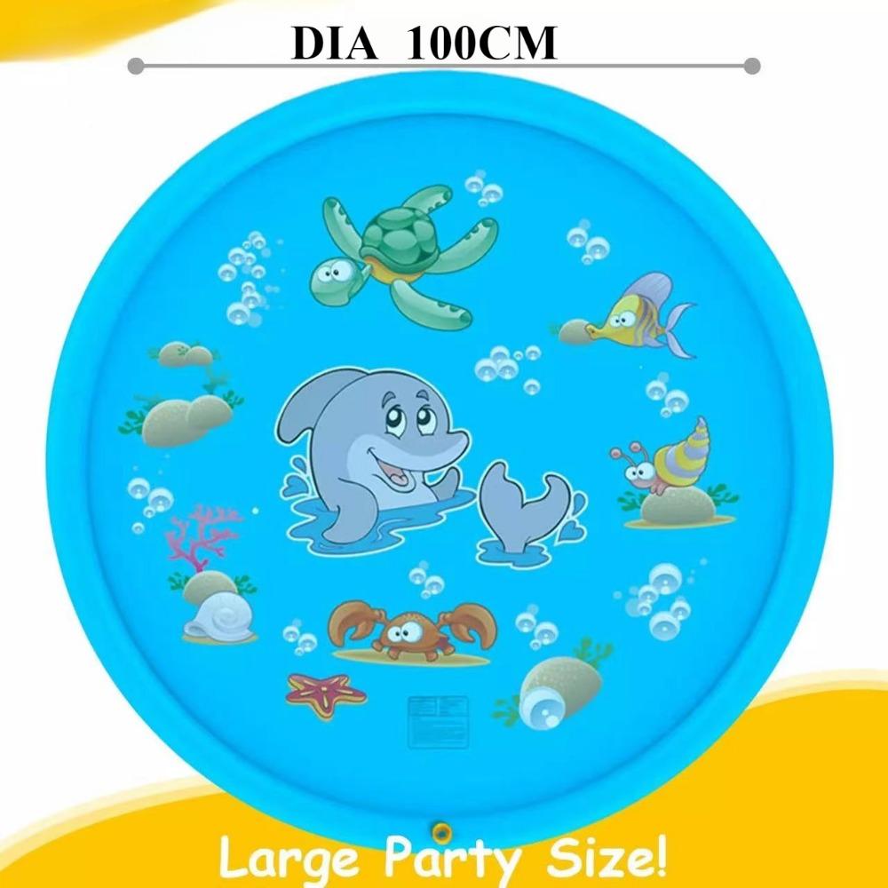 

Inflatable Splash Play Mat for Dogs Backyard,Splash Pad for Boys Girls,Outdoor Water Toys Summer Sprinkler Pool