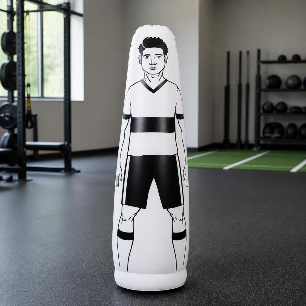 Inflatable Football Mannequin All Skill Levels Person-Shaped Soccer Training