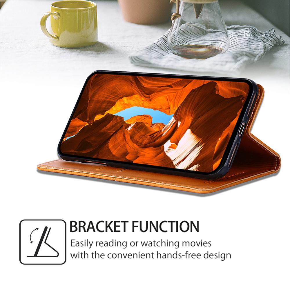 For OnePlus Nord CE4 Lite 5G/Oppo K12x 5G (China) Case Card Slots Cowhide Texture Phone Leather Cover