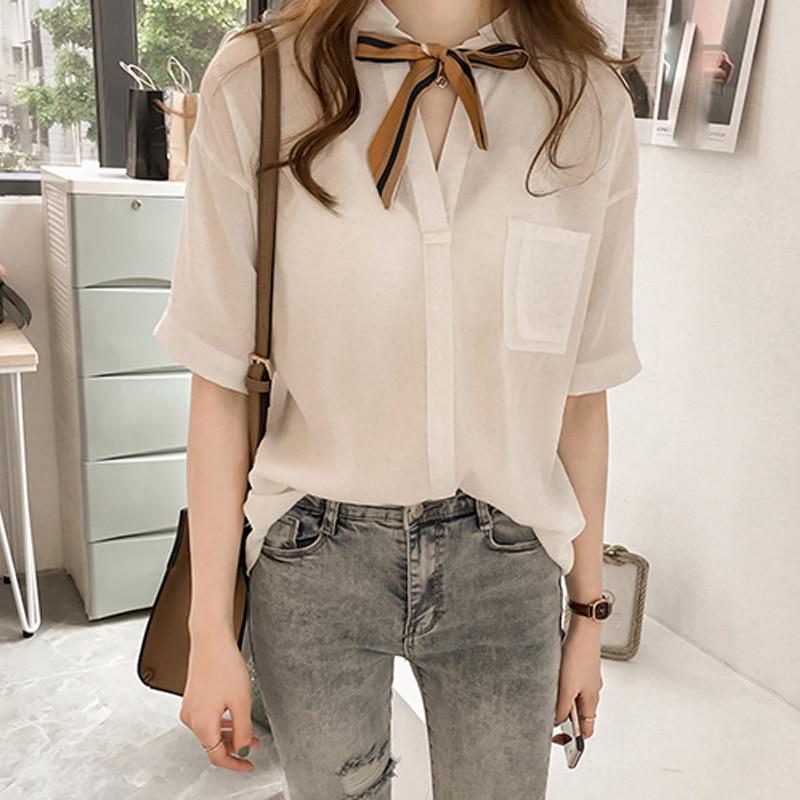 SURWENYUE Fashion Plus Size dametopper kontorarbeidsklær Bluseskjorte kortermede skjorter sommeroverdeler