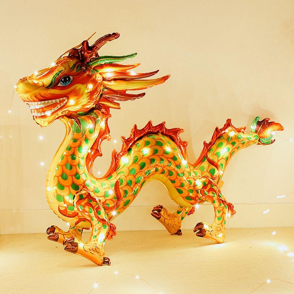 Chinese Style Chinese New Year Balloon Decorative Maroon Blessing Bag Balloons  Spring Festival