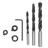 7pcs Fast Easy Cutting Brad Point Drill Bits Woodworking Drill Bits  Carpentry Drilling
