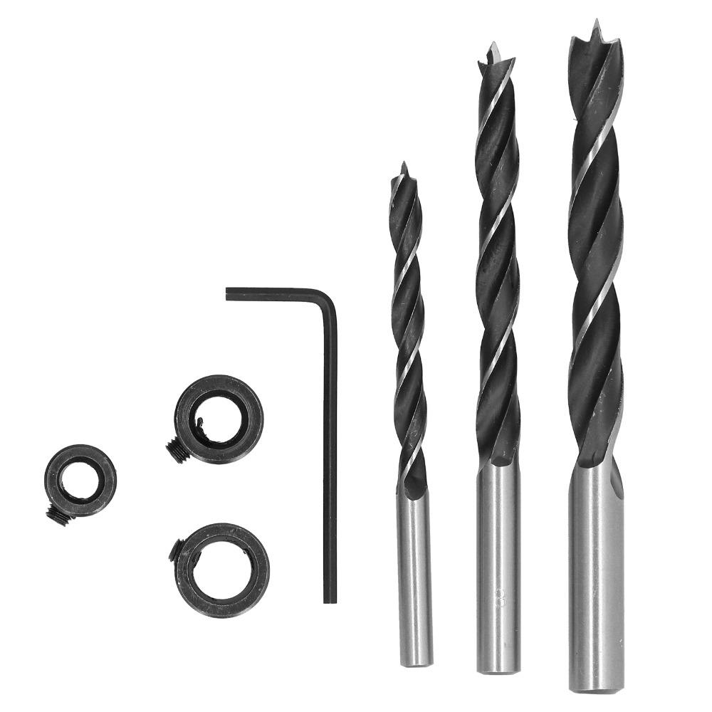 7pcs Fast Easy Cutting Brad Point Drill Bits Woodworking Drill Bits  Carpentry Drilling