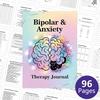 Bipolaire & Anxiété, Trouble Bipolaire, Thérapie Psychologique TDB, Carnet Planificateur Journal