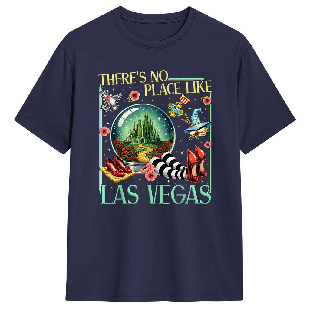 Yellow Brick Road Tee Wicked Off To See Wizard Unisexs T Shirts Leisure Tee Shirt Short Sleeve Round Collar Tshirt Cotton Clothes