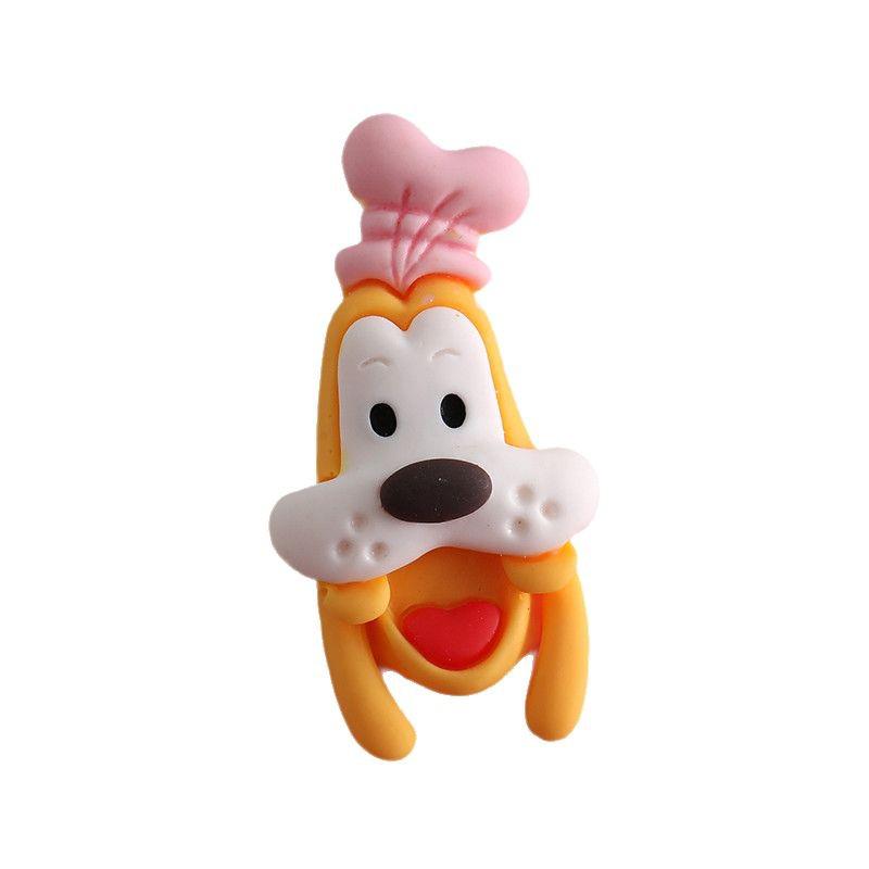 Mickey Series DIY Resin Accessories: Cream Glue, Phone Case, Hair Clips, Pendant, Fridge Magnet, Car Decor Stickers