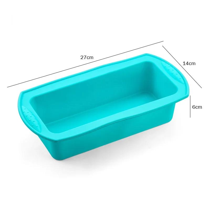 Round Shape Silicone Cake Mold, Rectangular Silicone Bread Pan, 12 Holes Muffin Cupcake Baking Pans