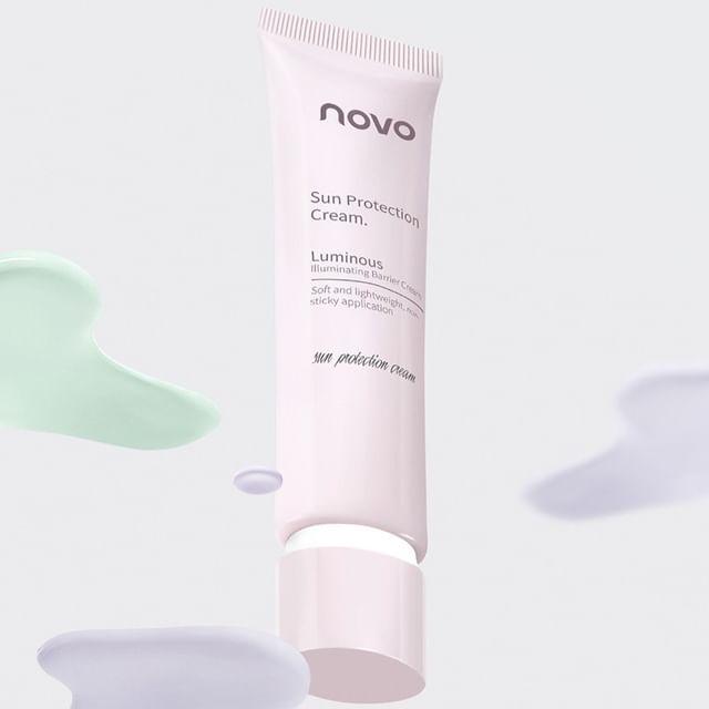 NOVO - Radiant Skin Retouch Primer - 3 Colors 02# Purple - 37g